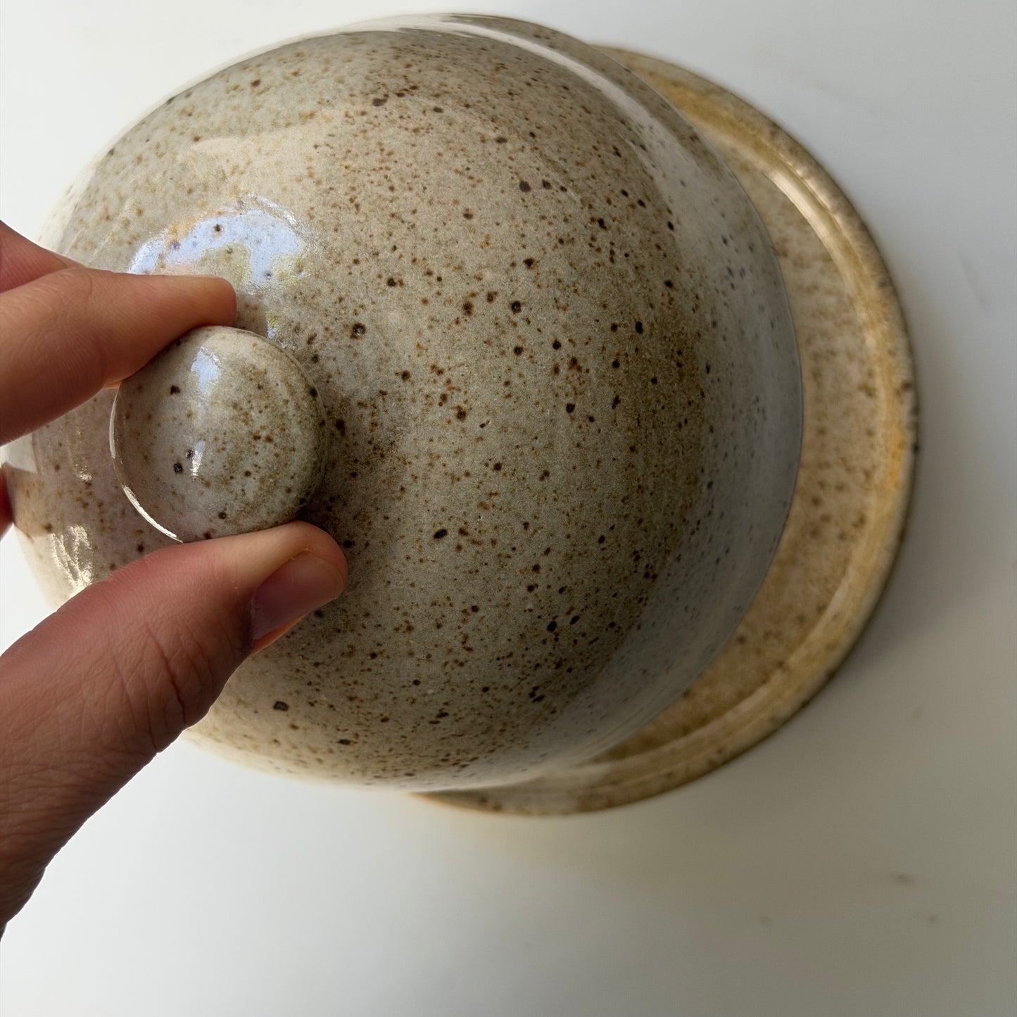 Freckles Butter Dish
