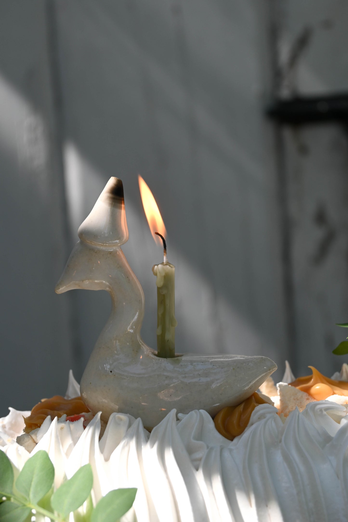 Candelabro Pato cumpleaños